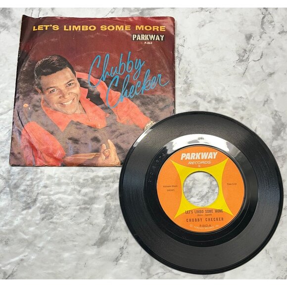 Chubby Checker 45 Lot of 3 Limbo Rock / Lets Limbo Some More / Back in the USSR - Picture 8 of 8